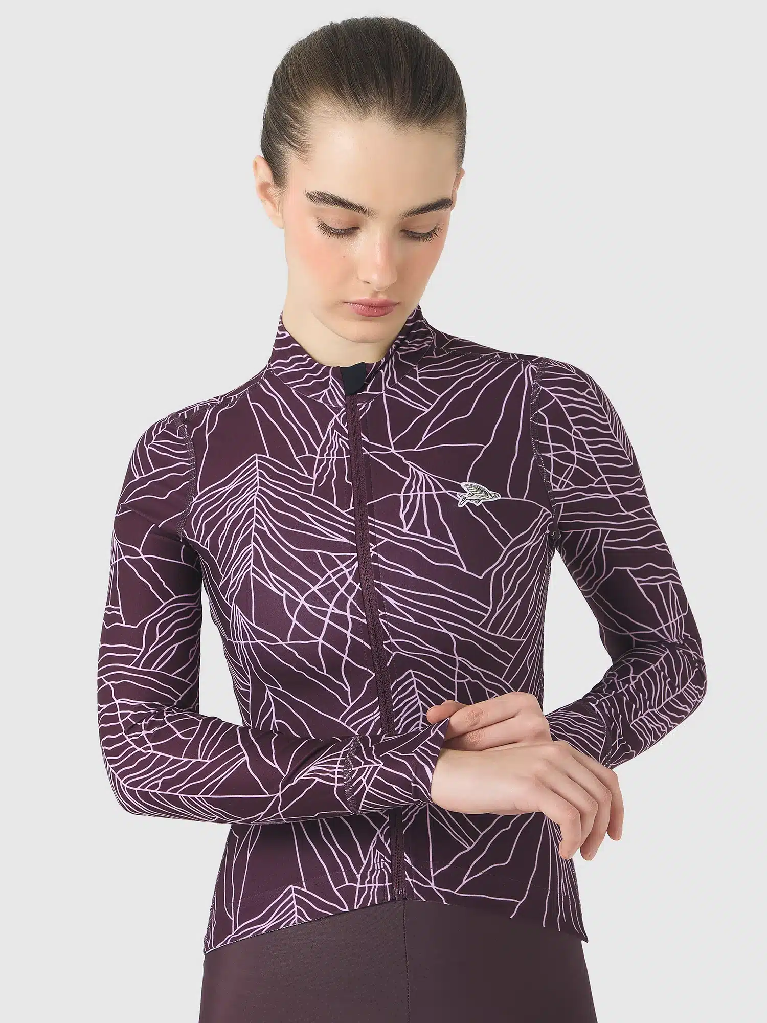 CHARLIE LS JERSEY PINK ON RED MOSS – Bild 6
