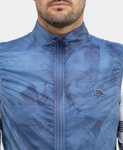 NORINE GILET WINDPROOF COLD DYE NAVY – Bild 7
