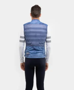 NORINE GILET WINDPROOF COLD DYE NAVY – Bild 6
