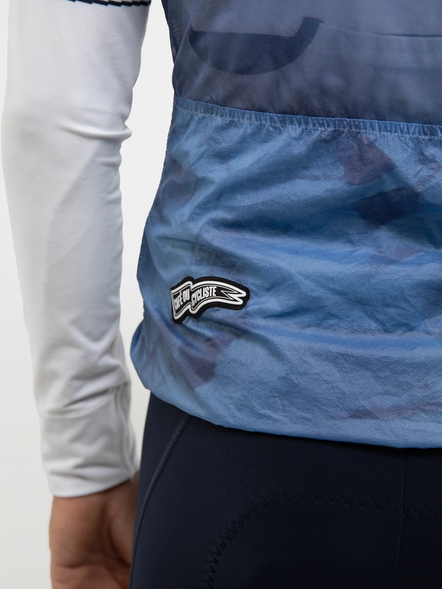 NORINE GILET WINDPROOF COLD DYE NAVY – Bild 8