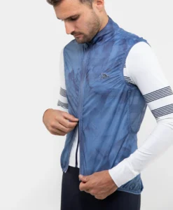 NORINE GILET WINDPROOF COLD DYE NAVY – Bild 5
